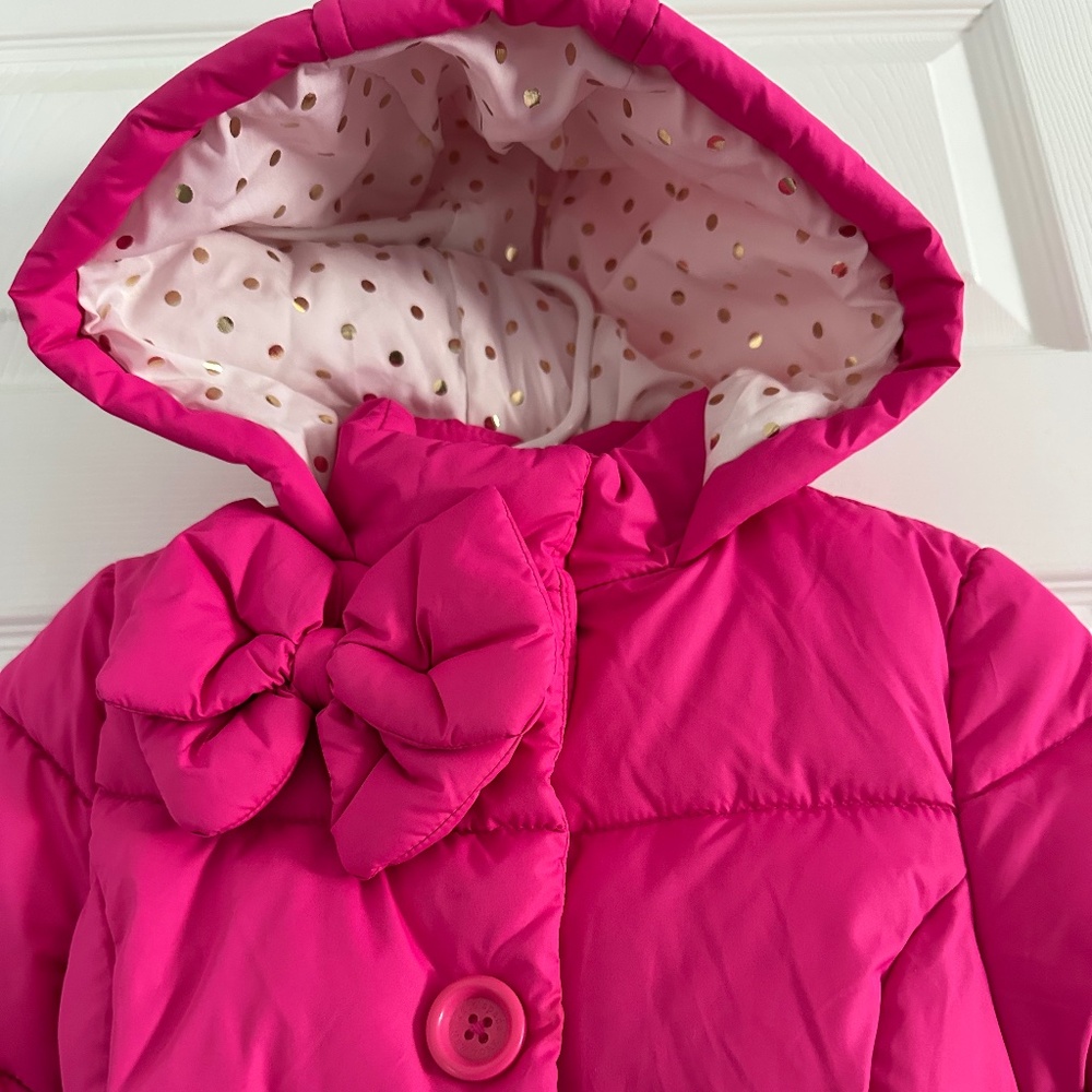 Kate Spade Girls' Puffer Jacket – Size 2T 💖 - Picture 9 of 13